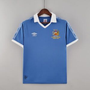 Camiseta Manchester City 1988 Retro Local - vista frontal
