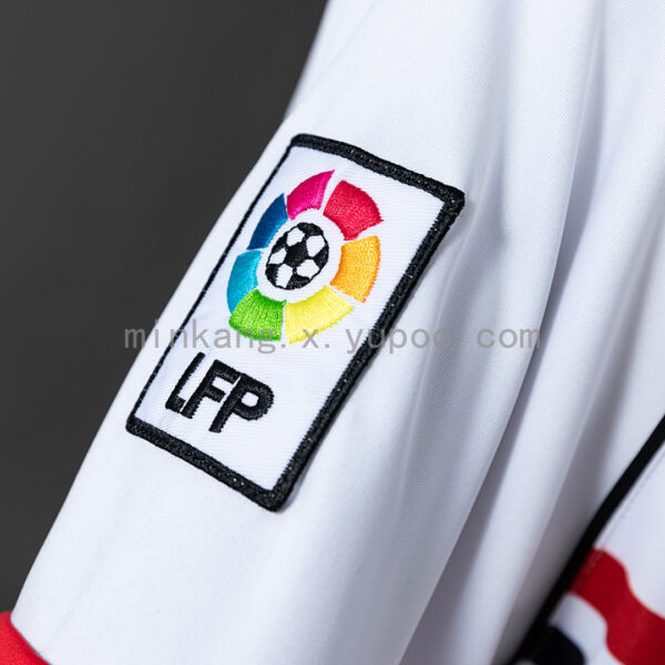 Camiseta CA Osasuna 1990 Retro Local - detalle hombro