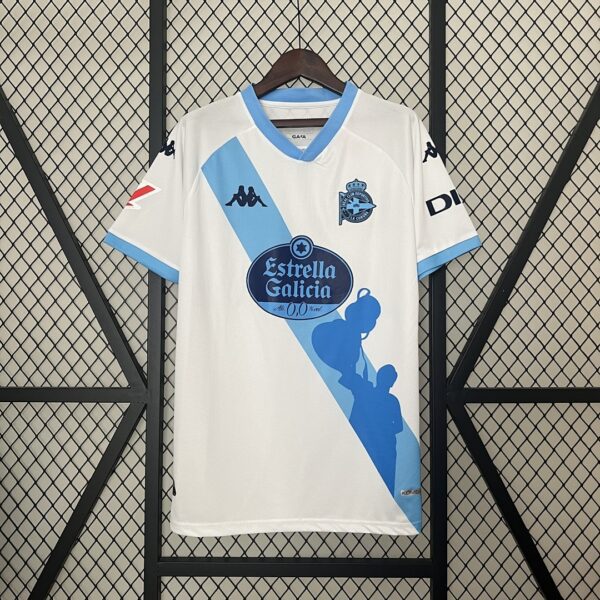Camiseta Deportivo La Coruña 2017/18 Retro Visita - detalle