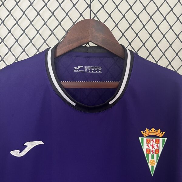 Camiseta Cordoba CF 2023/24 Visita — detalle