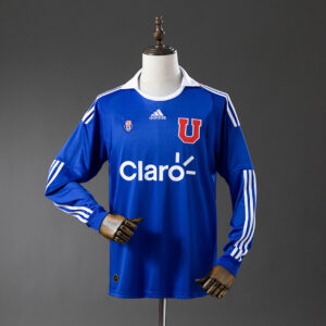 Camiseta Universidad de Chile 2011 Retro Local Manga Larga - vista frontal