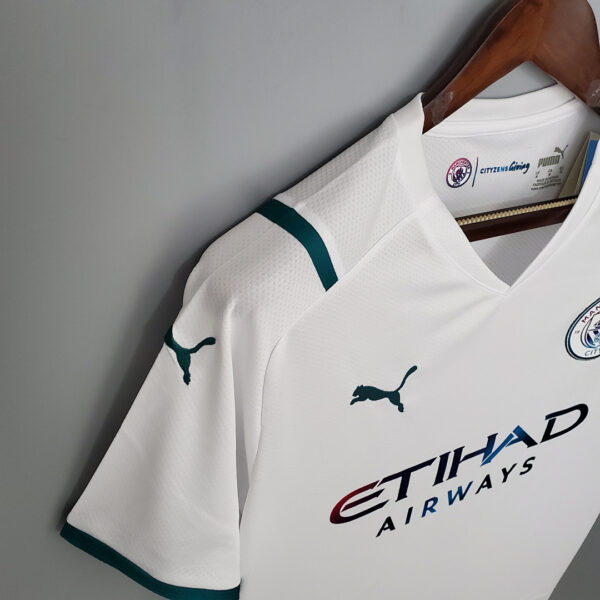 Camiseta Manchester City 2024/25 Visita - detalle costado