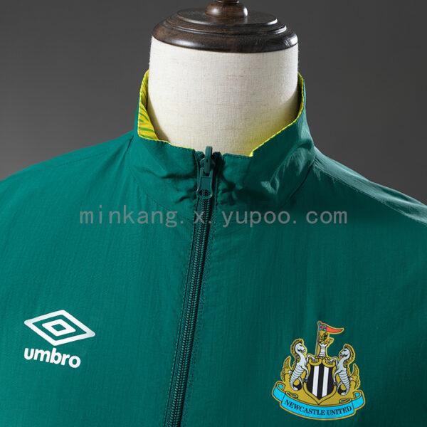 Camiseta Newcastle United 2023/24 Cortaviento Verde - cuello alto