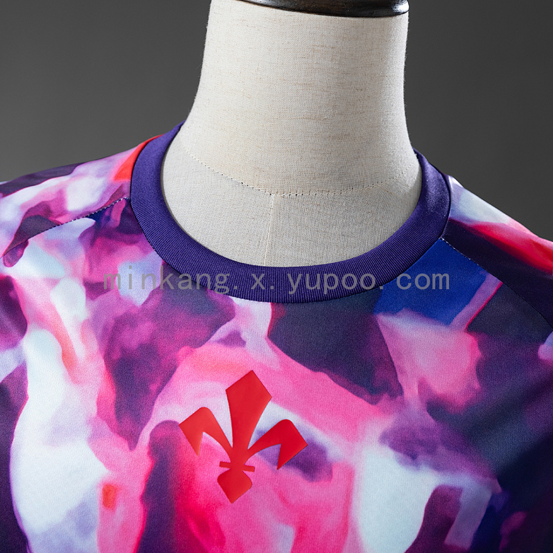 Camiseta Fiorentina 2024/25 Visita - detalle escudo