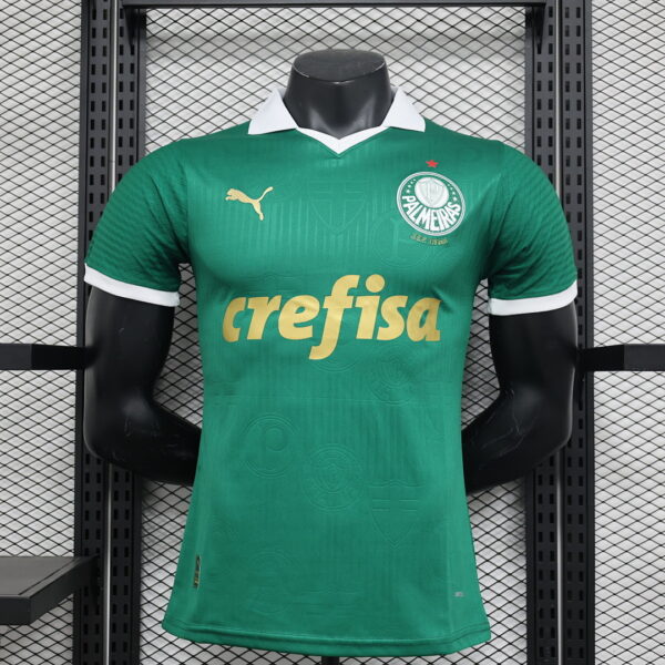 Camiseta Palmeiras 2024/25 Local Versión Jugador — detalle