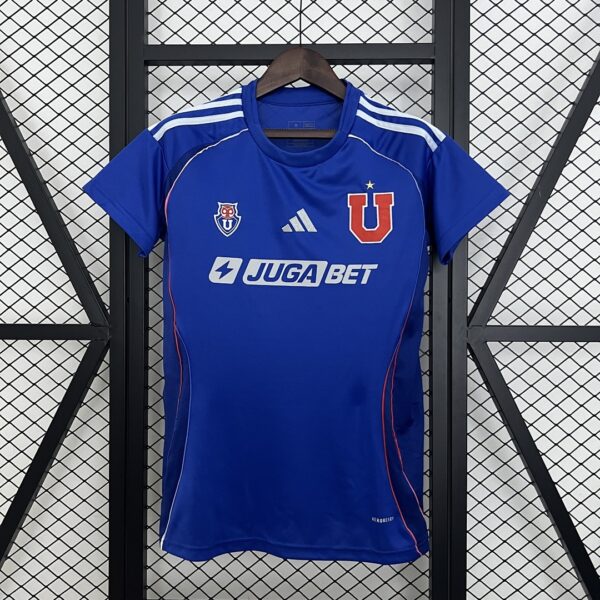 Camiseta Universidad de Chile 2024/25 Local Mujer - detalle