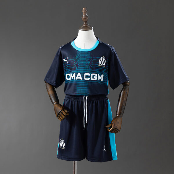 Camiseta Olympique de Marseille 2024/25 Visita - detalle de la parte superior