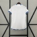 Camiseta Cruzeiro 2024/25 Visita Mujer — detalle del patrón del cuello