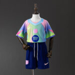 Camiseta Barcelona 2023/24 Pre-Match Niño — vista trasera