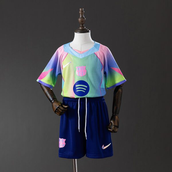 Camiseta Barcelona 2023/24 Pre-Match Niño — vista trasera