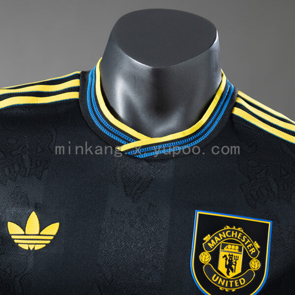 Camiseta Manchester United 1990 Retro Visita - vista frontal