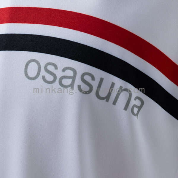 Camiseta CA Osasuna 1990 Retro Local - vista de costado