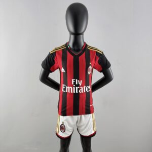 Camiseta AC Milan 2016/17 Retro Local Niño - vista frontal