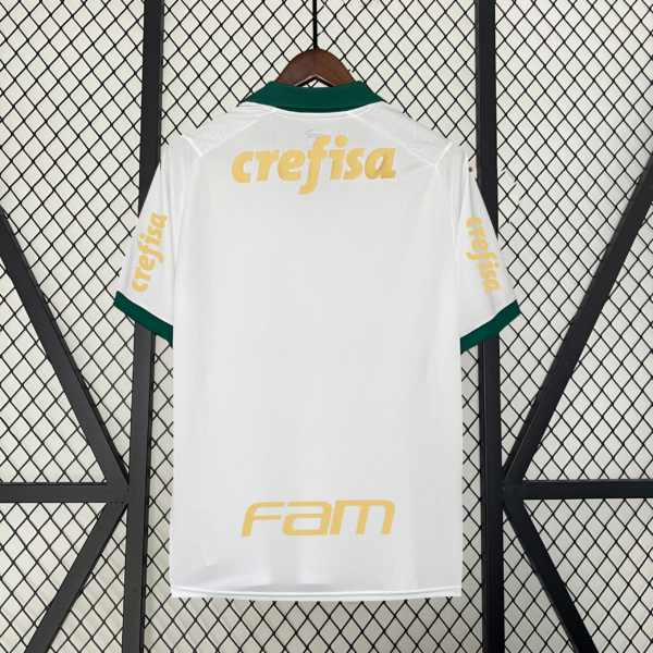 Camiseta Palmeiras 2024 Visita — detalle manga
