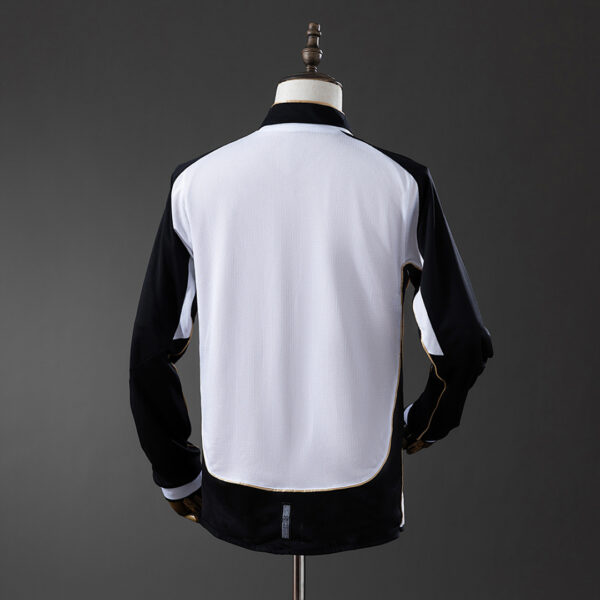 Camiseta Manchester United 2001/02 Retro Aniversario Manga Larga - vista lateral