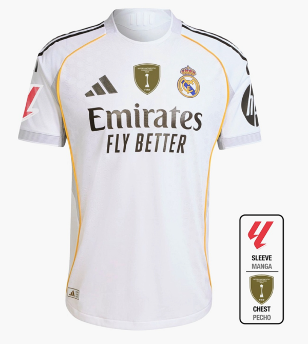 Camiseta Real Madrid 2024/25 Local — detalle