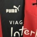 Camiseta Eintracht Frankfurt 1999/00 Retro Local - vista frontal doblada