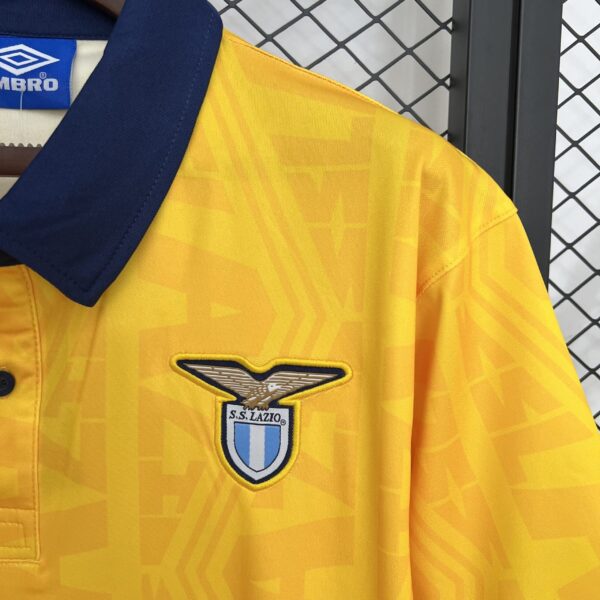 Camiseta Lazio 1991 Retro Tercera - detalle