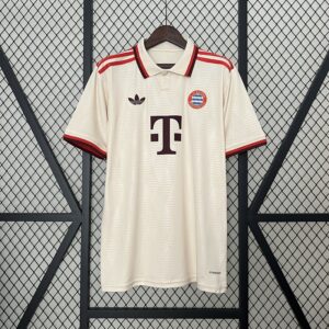 Camiseta Bayern Munich 1991 Retro Visita - detalle