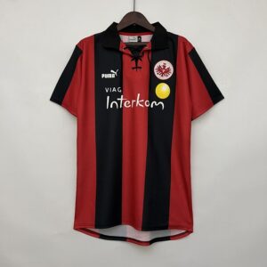 Camiseta Eintracht Frankfurt 1999/00 Retro Local - vista semi-lateral
