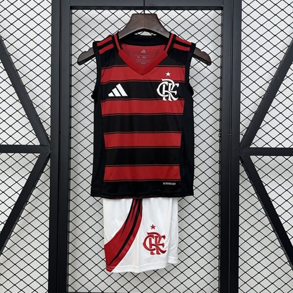 Camiseta Flamengo 2023/24 Local Niño — detalle
