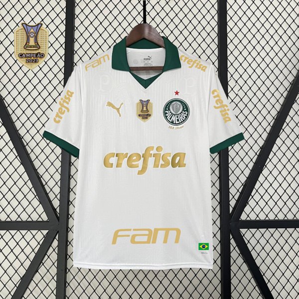 Camiseta Palmeiras 2024 Visita — primer plano