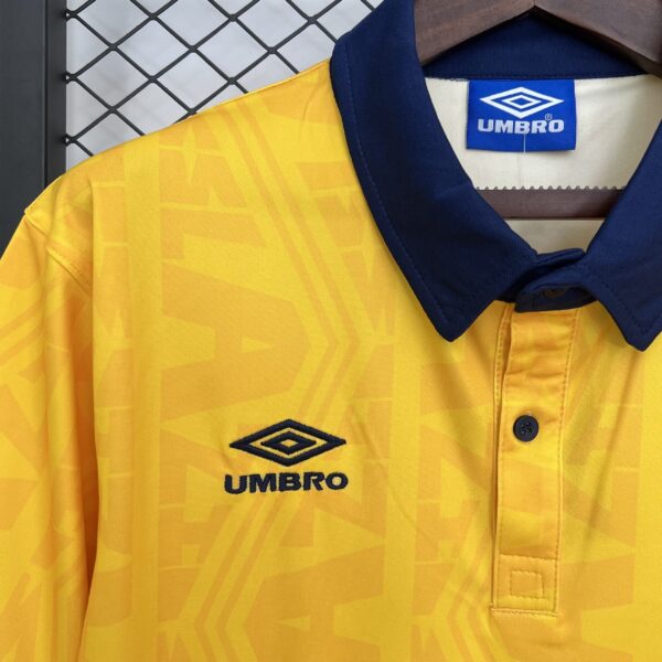 Camiseta Lazio 1991 Retro Tercera - detalle escudo