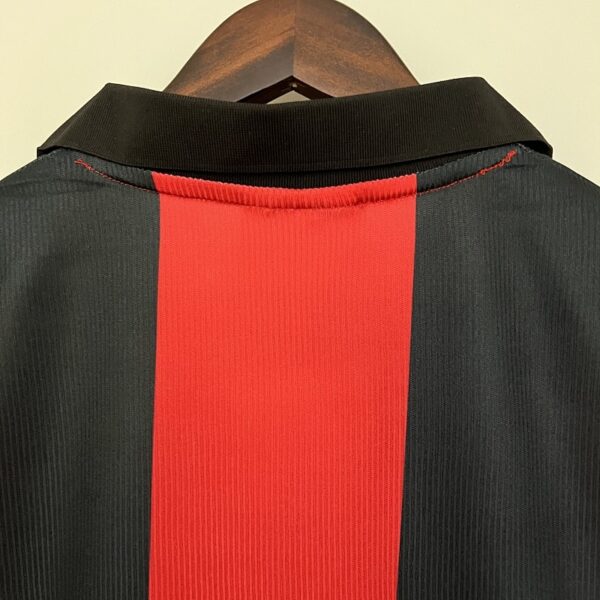 Camiseta Eintracht Frankfurt 1999/00 Retro Local - detalle patrocinador