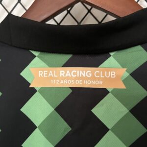 Camiseta Racing de Santander 2013 Aniversario Retro Local — etiqueta de marca