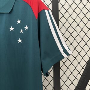 Camiseta Cruzeiro 2024 Polo — detalle