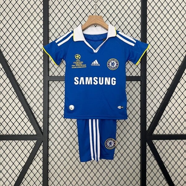 Camiseta Chelsea 2007/08 Retro Local Niño - detalle