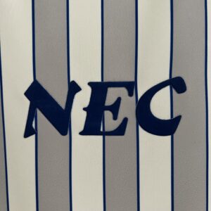 Camiseta Everton 1990 Retro Local - detalle del hombro izquierdo