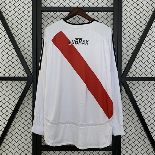 Camiseta River Plate 2003/04 Retro Local Manga Larga - detalle