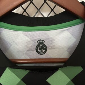 Camiseta Racing de Santander 2013 Aniversario Retro Local — vista de la espalda desde arriba