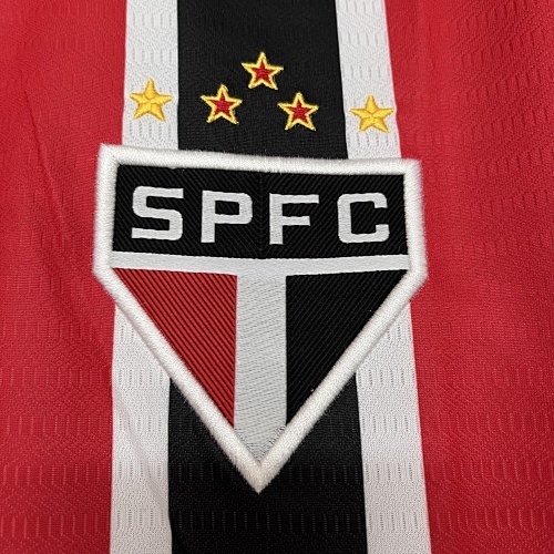 Camiseta Sao Paulo 2023/24 Visita — detalle