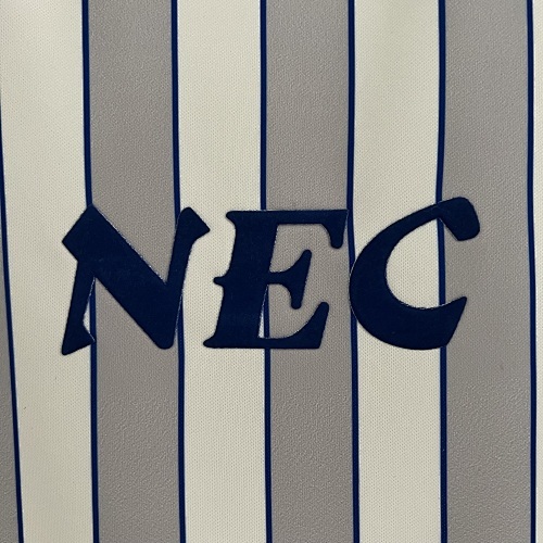 Camiseta Everton 1990 Retro Local - diseño de la manga corta