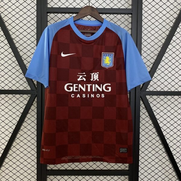 Camiseta Aston Villa 1982 Retro Local - detalle
