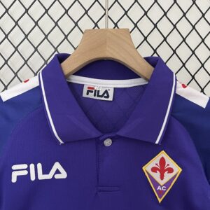 Camiseta Fiorentina 1998 Retro Local - detalle