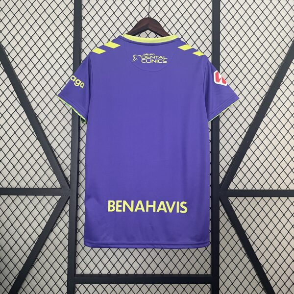 Camiseta Málaga C.F. 2023/24 Visita — detalle