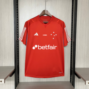 Camiseta Cruzeiro 2024 Entrenamiento — detalle acabados