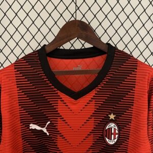 Camiseta AC Milan 2020/21 Local Manga Larga - detalle