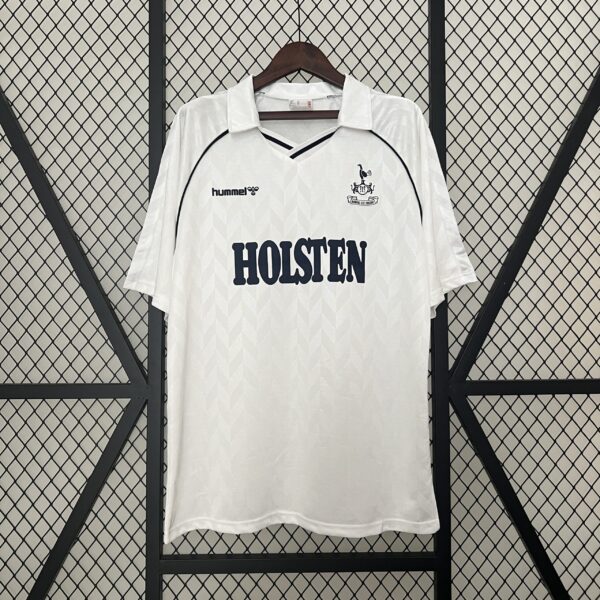 Camiseta Tottenham Hotspur 1984 Retro Local - detalle