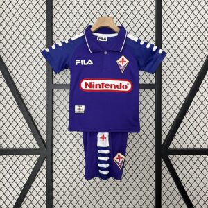 Camiseta Fiorentina 1998 Retro Local - detalle