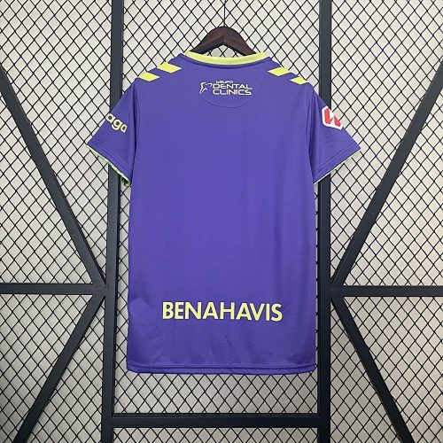 Camiseta Málaga C.F. 2023/24 Visita — detalle
