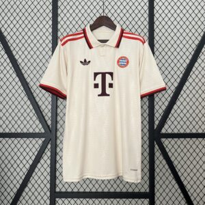 Camiseta Bayern Munich 1991 Retro Visita - detalle