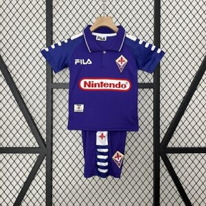 Camiseta Fiorentina 1998 Retro Local - detalle