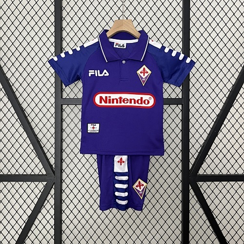 Camiseta Fiorentina 1998 Retro Local - detalle