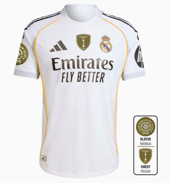 Camiseta Real Madrid 2024/25 Local — detalle