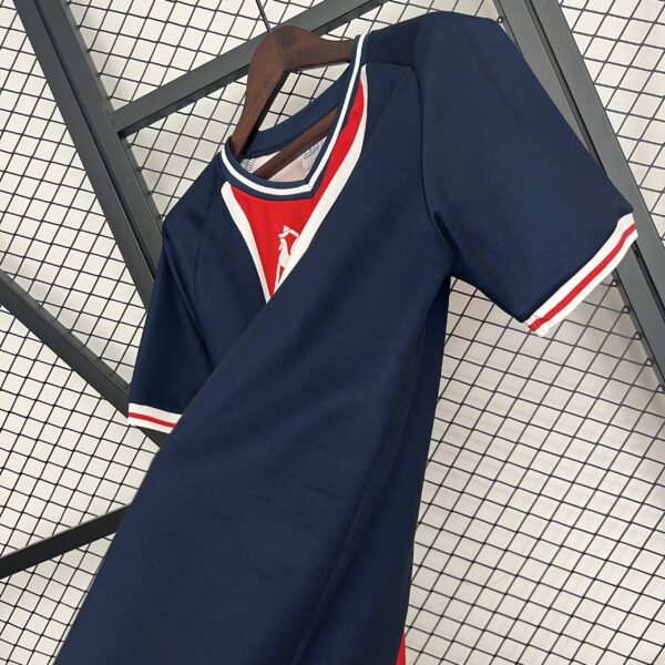 Camiseta París Saint-Germain 1974 Retro - logo Le Coq Sportif ampliado