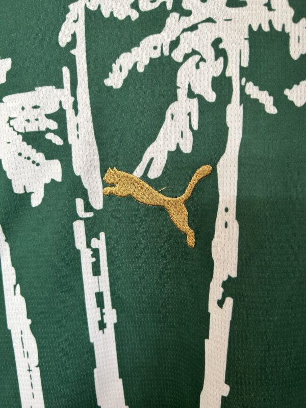 Camiseta Palmeiras 2023 Edición Especial — detalle del estampado en la parte baja